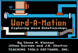 Logo: Word-A-Mation: Exploring Word Relationships