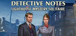 Logo: Detective Notes: Lighthouse Mystery Solitaire