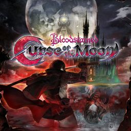 Logo: Bloodstained: Curse of the Moon