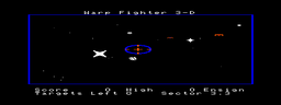 Logo: Warp Fighter 3-D