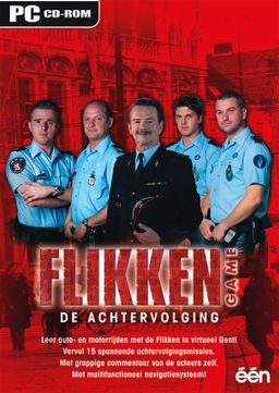 Logo: Flikken Game: De Achtervolging