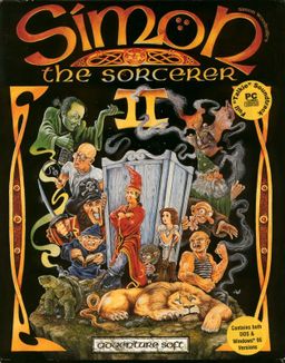 Logo: Simon the Sorcerer II: The Lion, the Wizard and the Wardrobe