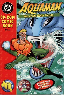 Logo: Aquaman: War of the Water Worlds