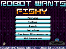 Logo: Robot Wants Fishy