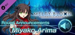 Logo: Melty Blood: Type Lumina - Miyako Arima Round Announcements