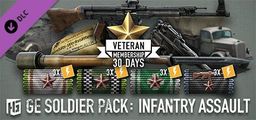 Logo: Heroes & Generals: GE Soldier Pack: Infantry Assault