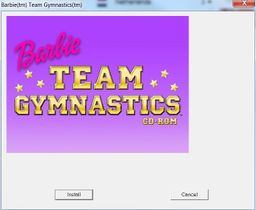 Logo: Barbie: Team Gymnastics