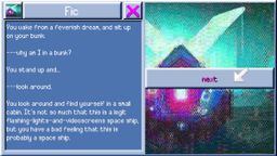Logo: Radiantflux: Hyperfractal 4.0 - Interactive Science Fiction