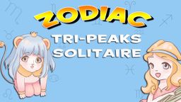 Logo: Zodiac Tri-Peaks Solitaire