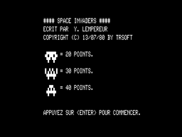 Logo: Space Invaders