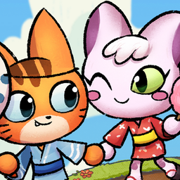 Logo: Kimono Cats