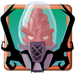 Logo: Attack of Ghastly Grey Matter!