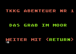 Logo: TKKG: Das leere Grab im Moor