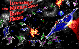 Logo: Invasion of the Mutant Space Bats of Doom