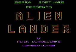 Logo: Alien Lander