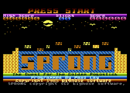 Logo: Sprong: The Quest for the Golden Pogostick