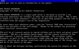 Logo: The Pesach Adventure