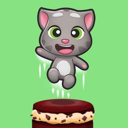 Logo: Talking Tom: Cake Jump