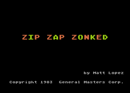 Logo: Zip Zap Zonked