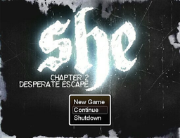 Logo: She: Chapter 2 - Desperate Escape