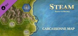 Logo: Steam: Rails to Riches - Carcassonne Map