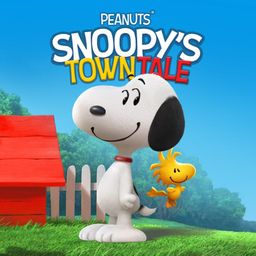 Logo: Peanuts: Snoopy Town Tale