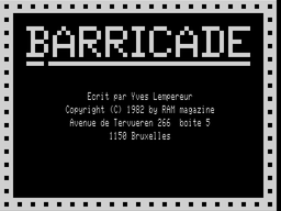 Logo: Barricade