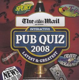 Logo: The Mail on Sunday: Interactive Pub Quiz 2008 - Latest & Greatest