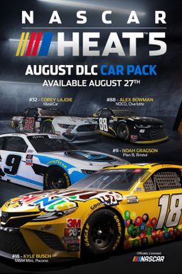 Logo: NASCAR Heat 5: August DLC Car Pack