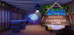 Logo: Beach Cafe: Caribbean Sand