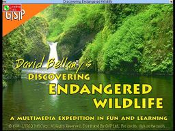 Logo: David Bellamy's Endangered Wildlife