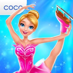 Logo: Ice Skating Ballerina