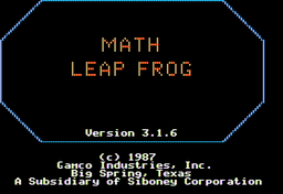 Logo: Math Leap Frog