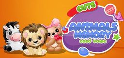 Logo: Cute Animals Memory Card Game