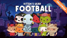 Logo: Kitten's Head Football: Halloween