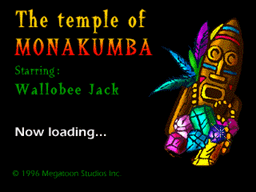Logo: The Temple of Monakumba: Starring Wallobee Jack