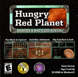 Logo: Hungry Red Planet