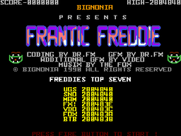 Logo: Frantic Freddie