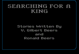 Logo: Searching for a King