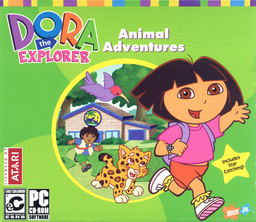 Logo: Dora the Explorer: Animal Adventures