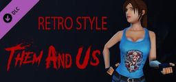 Logo: Them and Us: Retro Style