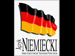 Logo: Język Niemiecki: UHO Deutsch Tester für DOS (included game)
