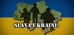 Logo: Slava Ukraini!