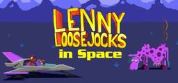 Logo: Lenny Loosejocks in Space