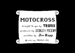 Logo: Motocross!