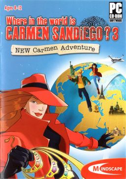 Logo: Where in the World is Carmen Sandiego? 3