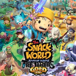 Logo: Snack World: The Dungeon Crawl - Gold