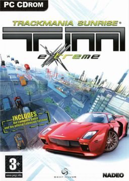 Logo: TrackMania Sunrise eXtreme