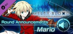 Logo: Melty Blood: Type Lumina - Mario Round Announcements