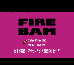 Logo: Fire Bam